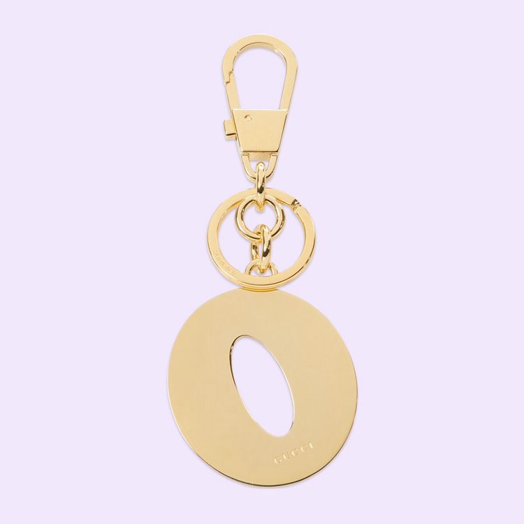 727983.JCFUG.8555.002.100.0000.Light Letter O Plexiglas keychain